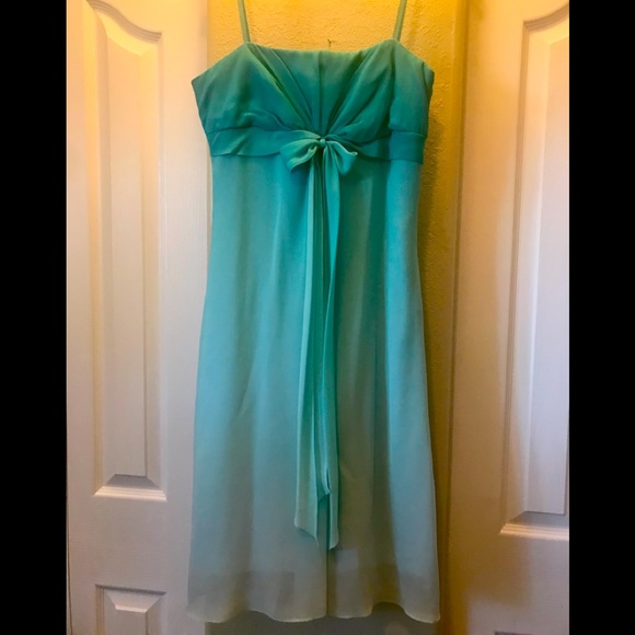 BCBGMaxAzria Dresses & Skirts - Feminine Aqua dress NWT